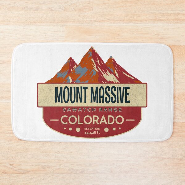 Item preview, Mount Massive, Sawatch Range, Colorado, Mountain Design designed and sold by Wanderful-roads.