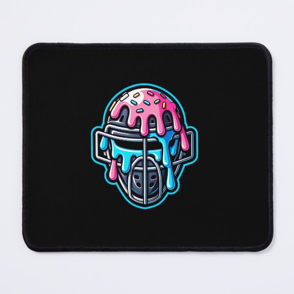 Item preview, Baseball Catcher Mask Ice Cream Dripping Design Baseball fan T-Shirt designed and sold by malek24.