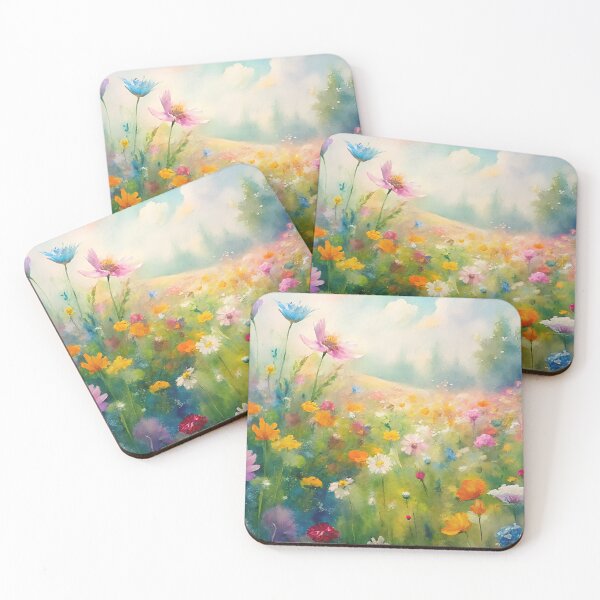 Item preview, Vibrant Wildflower Meadow Dreamscape designed and sold by Decor Dreams Prints.