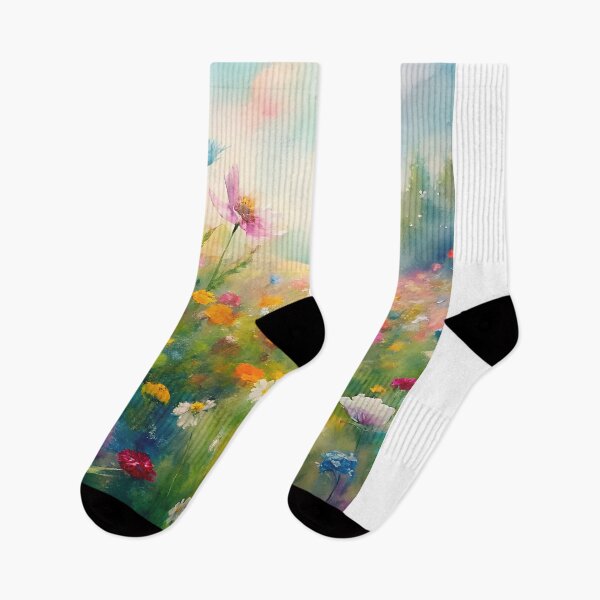 Item preview, Vibrant Wildflower Meadow Dreamscape designed and sold by Decor Dreams Prints.