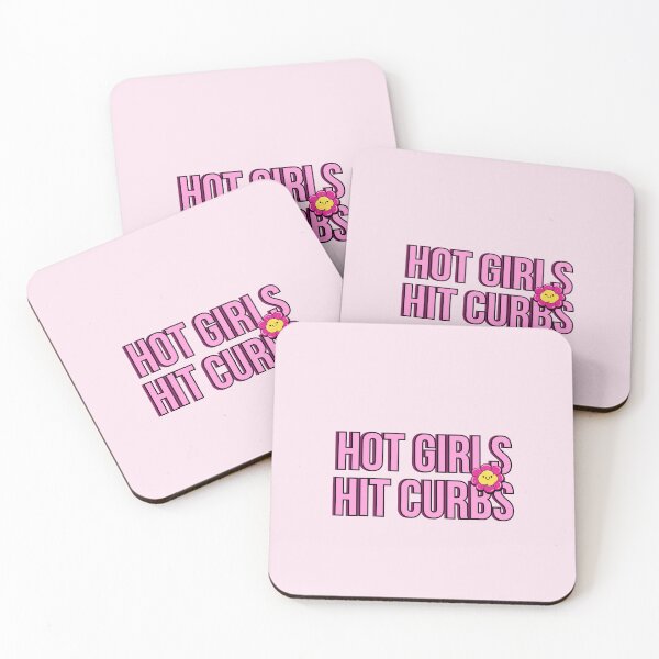 Item preview, Hot Girls Hit Curbs Bad Driver Bumper designed and sold by Avaaxa.