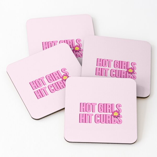 Item preview,  Hot Girls Hit Curbs Bad Driver Bumper designed and sold by Avaaxa.