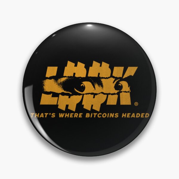 Item preview, LOOK – That’s Where Bitcoin’s Headed | Crypto Streetwear Design designed and sold by HODLcollective.