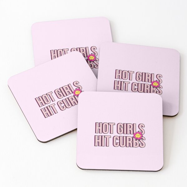 Item preview,   Hot Girls Hit Curbs Bad Driver Bumper designed and sold by Avaaxa.