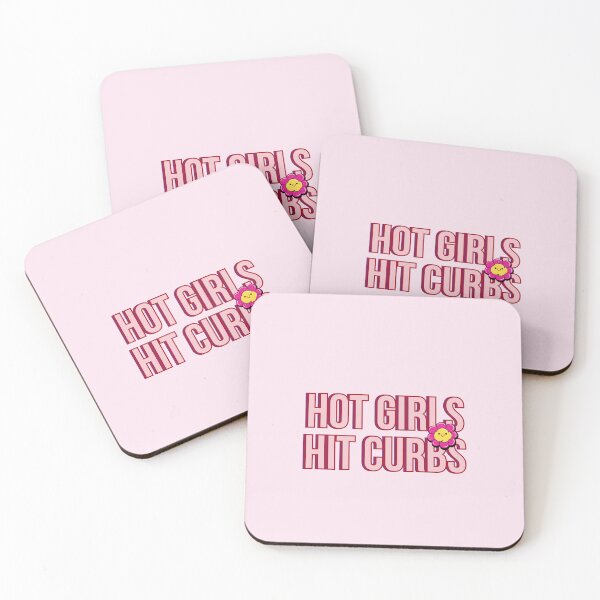 Item preview,  Hot Girls Hit Curbs Bad Driver Bumper designed and sold by Avaaxa.