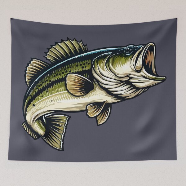 Item preview, Bass Fish designed and sold by muskitt.