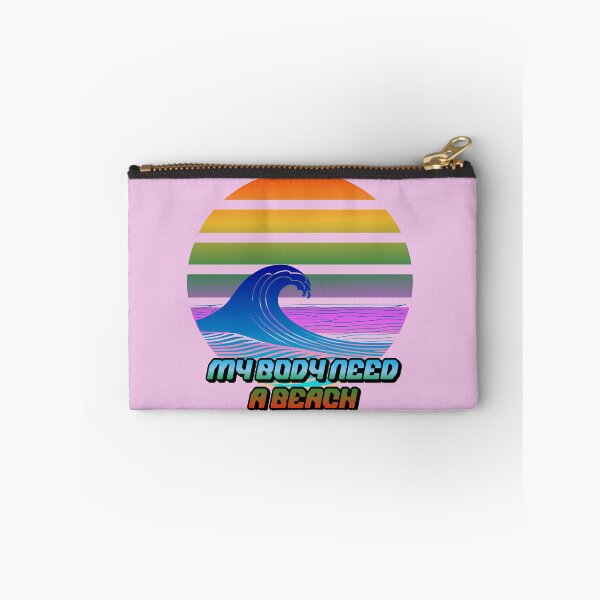 Item preview, My Body Need a Beach - Blue and Pink designed and sold by LKozerski.