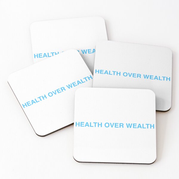 Item preview, Health Over Wealth designed and sold by Gotta Escape.