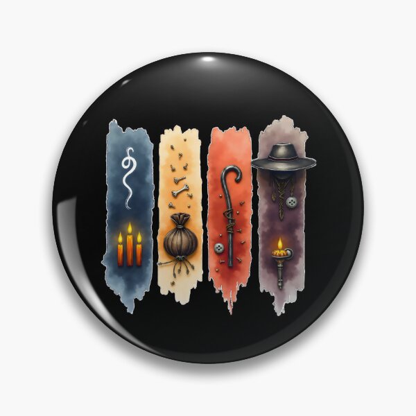 Item preview,  Papa’s Watchful Flame | Loa-Inspired Brushstrokes designed and sold by FaeryNuff.