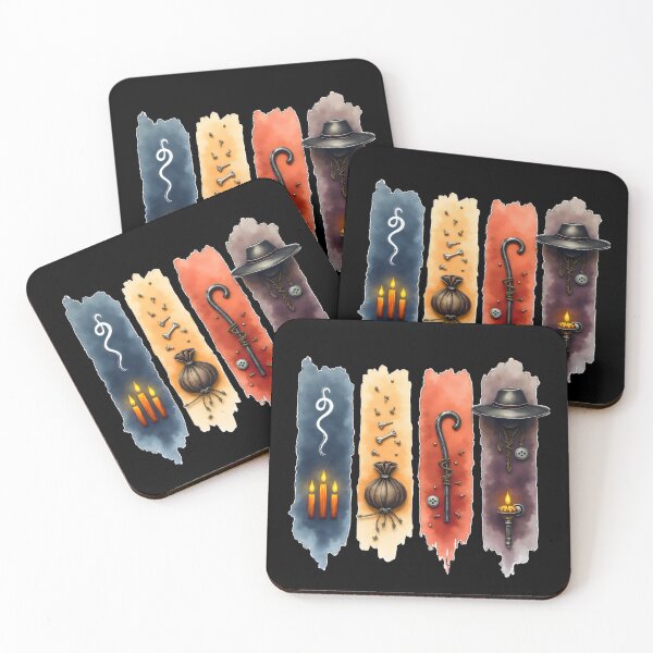Item preview,  Papa’s Watchful Flame | Loa-Inspired Brushstrokes designed and sold by FaeryNuff.