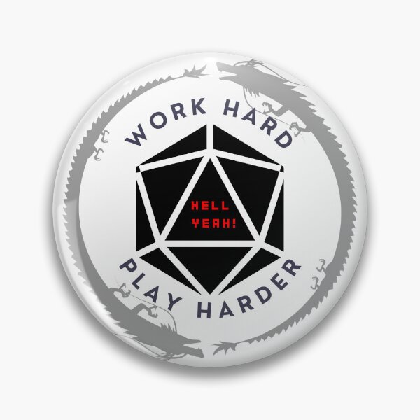 Item preview, D&D Working Hard designed and sold by Binah's  Art.