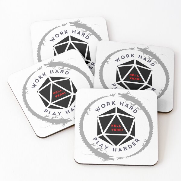 Item preview, D&D Working Hard designed and sold by Binah's  Art.