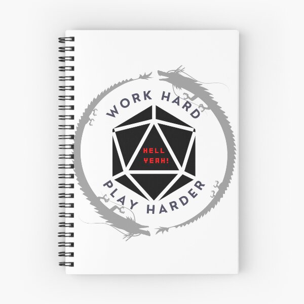 Item preview, D&D Working Hard designed and sold by Binah's  Art.