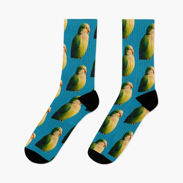 Item preview, Serene Green Parrot: Basking in Blue Sky Tranquility designed and sold by Alan Javier Cordoba Espinosa.