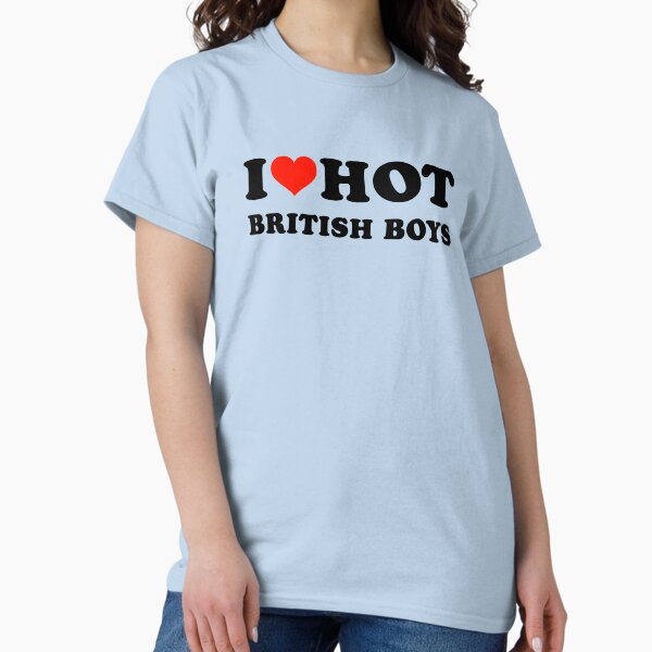 Item preview, I Love Hot British Boys designed and sold by Beautiricart.
