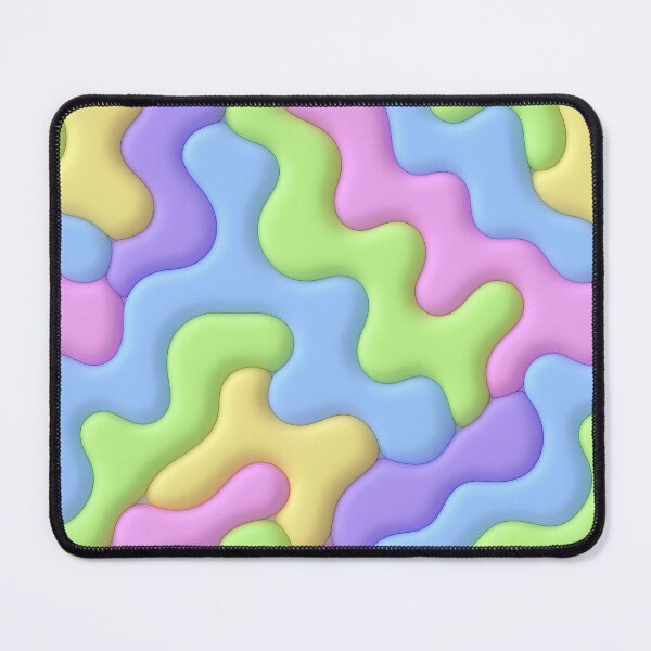 Item preview, abstract soft blobs pattern designed and sold by Mike Kiev art.