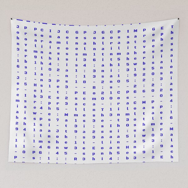 Item preview, FAITH.EXE - Bible Digital Chapter Scripture in Binary Code designed and sold by VueArts.