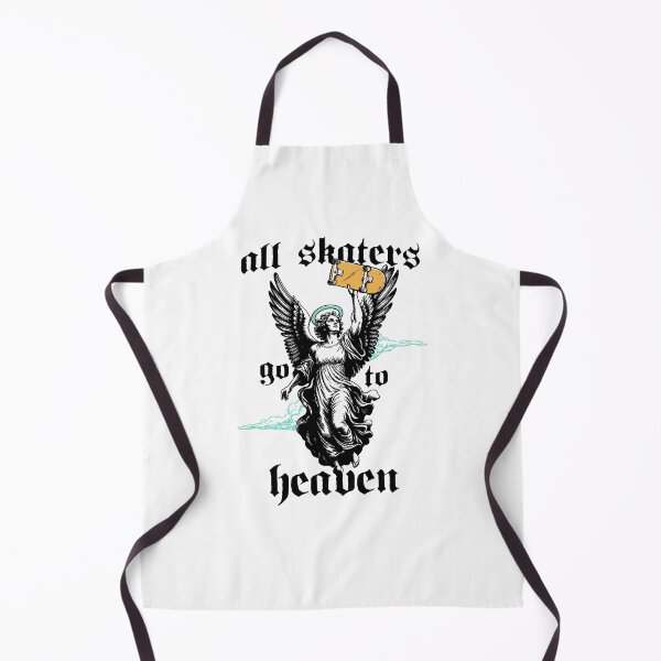 Item preview, All Skaters Go To Heaven Gothic Angel Skateboard Streetwear designed and sold by sXe-art.