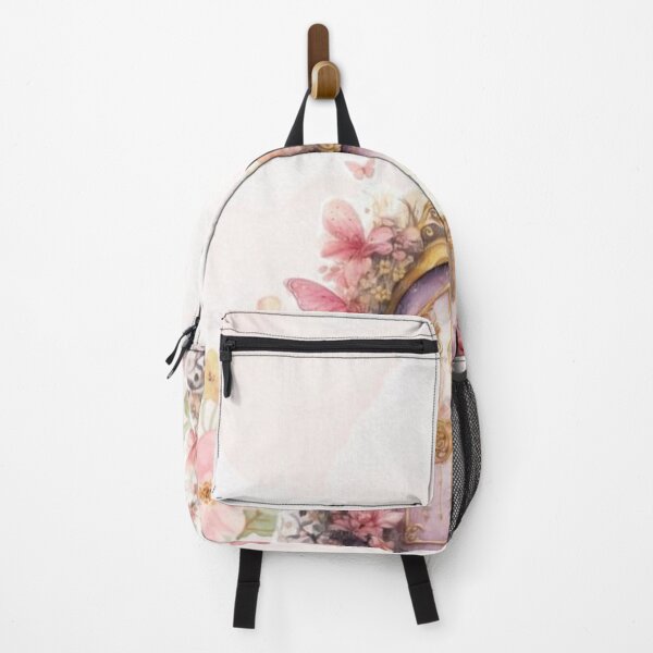 Item preview, Pastel purple door with gold accents – flower and butterfly design designed and sold by Anna2492.