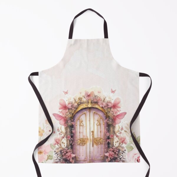 Item preview, Pastel purple door with gold accents – flower and butterfly design designed and sold by Anna2492.