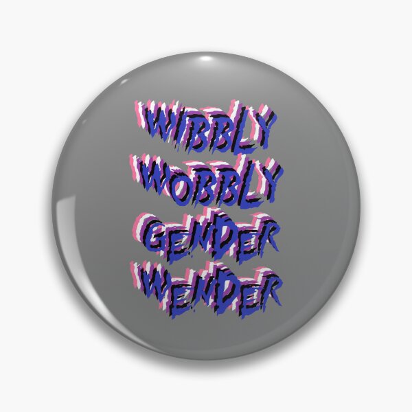 Item preview, Wibbly Wobbly Gender Wender designed and sold by masqueblanc.