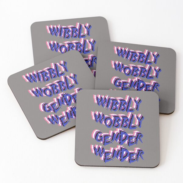 Item preview, Wibbly Wobbly Gender Wender designed and sold by masqueblanc.