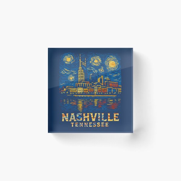 Item preview, Nashville Tennessee stary, night van goh bachelorette designed and sold by Michael Garber.