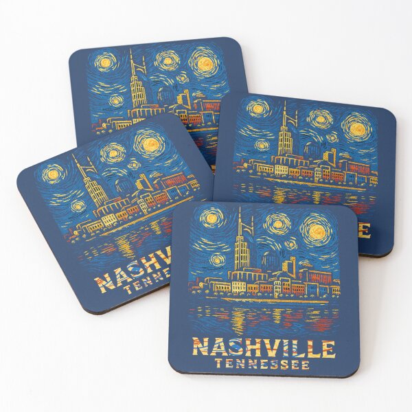 Item preview, Nashville Tennessee stary, night van goh bachelorette designed and sold by Michael Garber.
