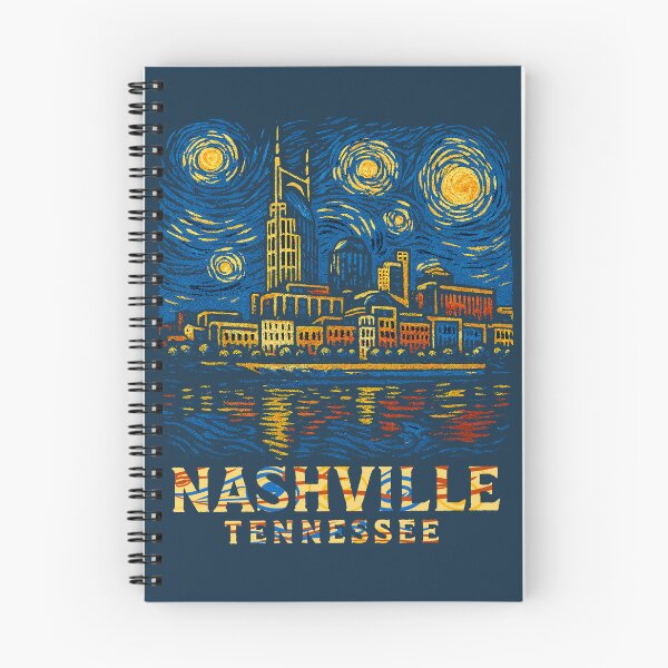 Item preview, Nashville Tennessee stary, night van goh bachelorette designed and sold by Michael Garber.