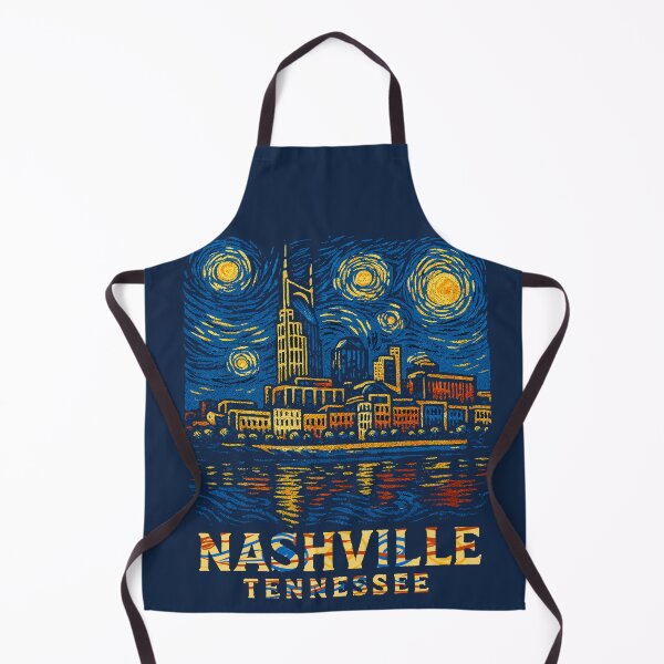 Item preview, Nashville Tennessee stary, night van goh bachelorette designed and sold by Michael Garber.