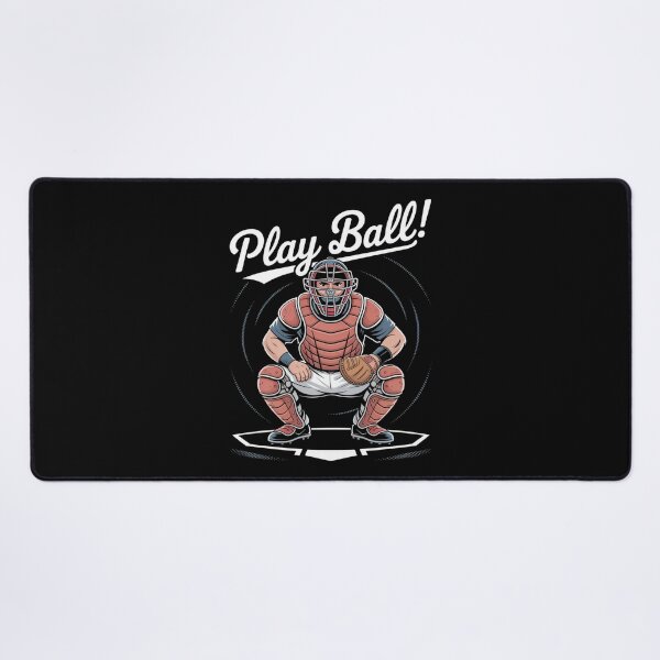 Item preview, Retro Baseball Catcher designed and sold by SignumShop.