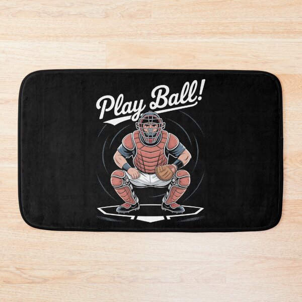 Item preview, Retro Baseball Catcher designed and sold by SignumShop.