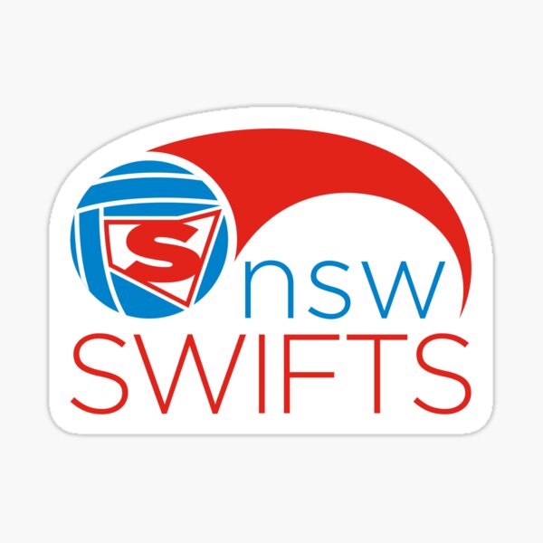 Item preview, NSW Swifts Netball designed and sold by rmcreationsoz.