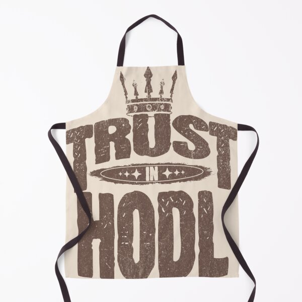 Item preview, Trust in HODL – Vintage Crypto King Design designed and sold by HODLcollective.