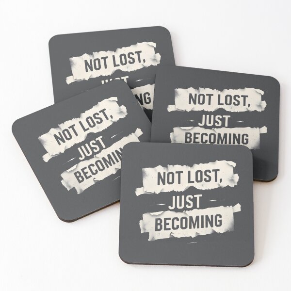 Item preview, NOT LOST, JUST BECOMING designed and sold by IndieQuill .