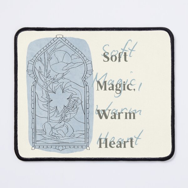 Item preview, Soft Magic Warm Heart – Witchy Blue Window Design designed and sold by DanniDan.