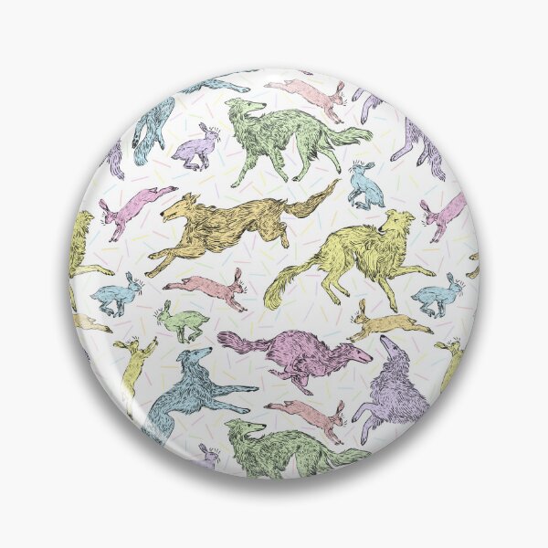 Item preview, Hounds and Hares - Pastel Sprinkles designed and sold by rutabagaprints.