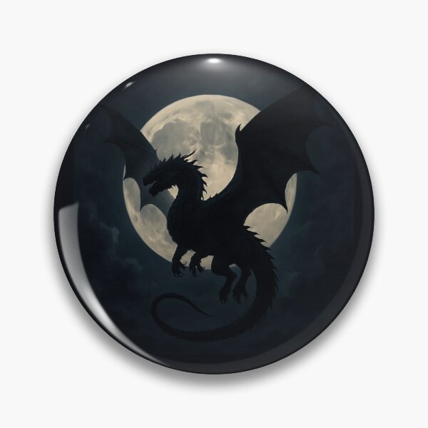Item preview, flying black dragon designed and sold by KrazyArtStyle.