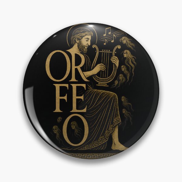 Item preview, ORFEO Greek Mythology Lyre & Siren Art designed and sold by R-G-ARROW.