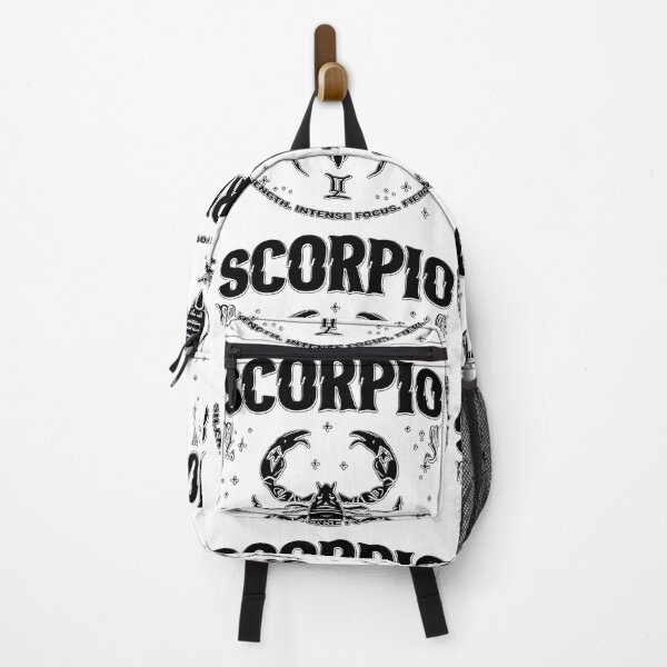 Item preview, Scorpio Zodiac ♏︎ – Silent Strength, Fierce Loyalty (Black & White) designed and sold by Pulse Creativity Designs.