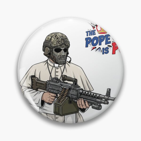 Item preview, The Pope is Pop The Pope is Rambo designed and sold by Wagner  Tardivo.