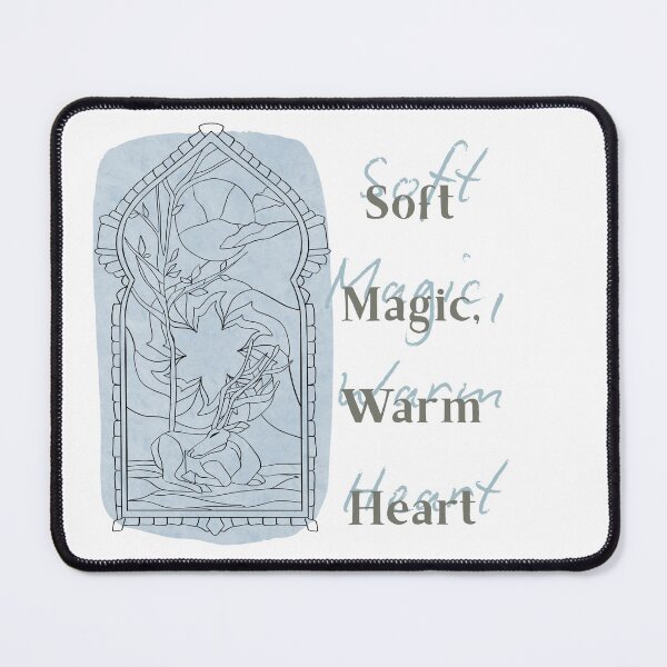 Item preview, Soft Magic Warm Heart – Witchy Blue Window Design designed and sold by DanniDan.