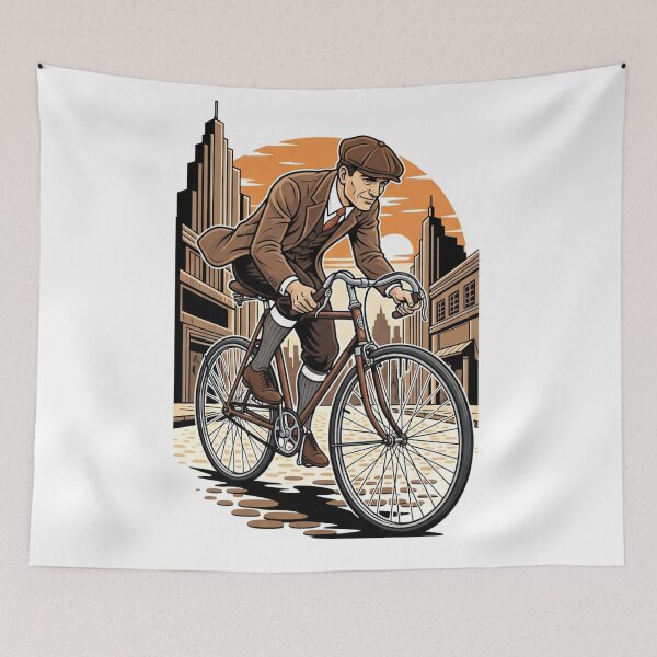 Item preview, cyclist designed and sold by hhh-art.