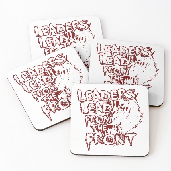 Item preview, Leaders Lead From The Front Tee designed and sold by PpSquaredPro.
