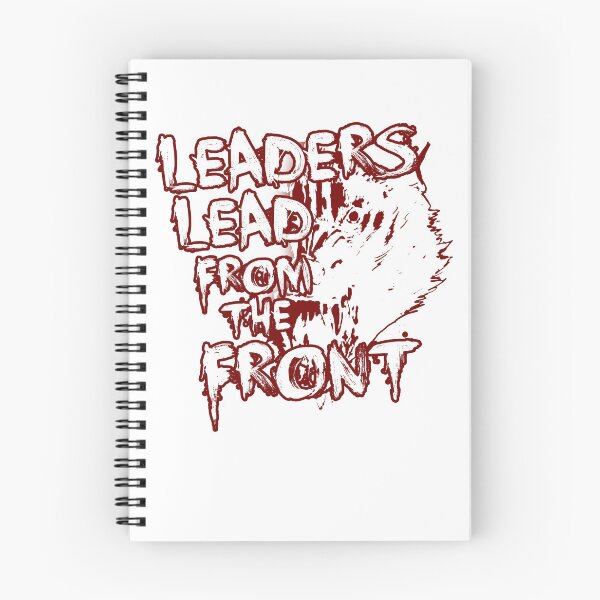 Item preview, Leaders Lead From The Front Tee designed and sold by PpSquaredPro.