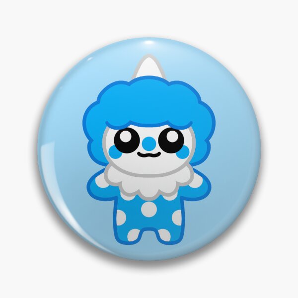 Item preview, Light Blue Clown  designed and sold by ScarletLilyShop.