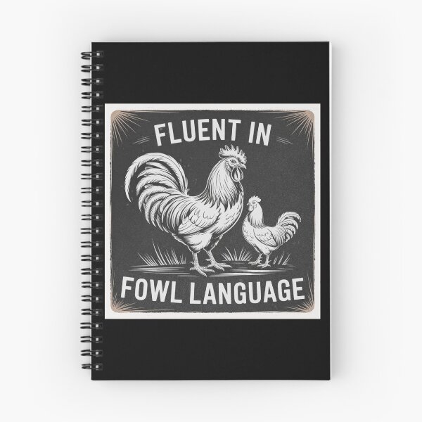 Item preview, Fluent in Fowl Language designed and sold by theartfulaspie.