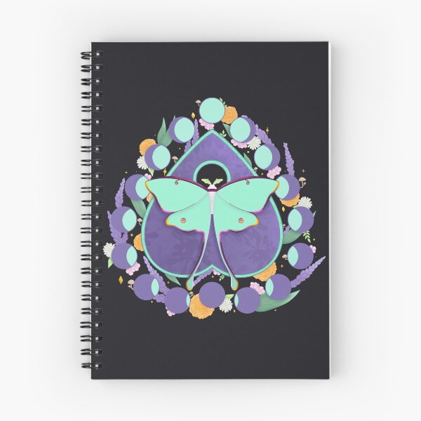 Item preview, Lunar Moth Planchette designed and sold by HannahRaeArts.