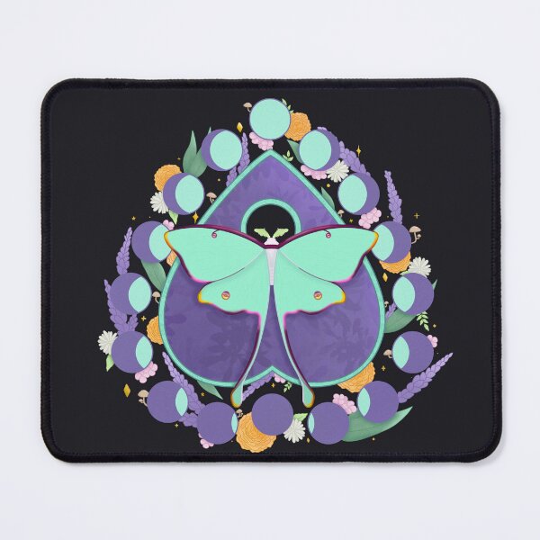 Item preview, Lunar Moth Planchette designed and sold by HannahRaeArts.