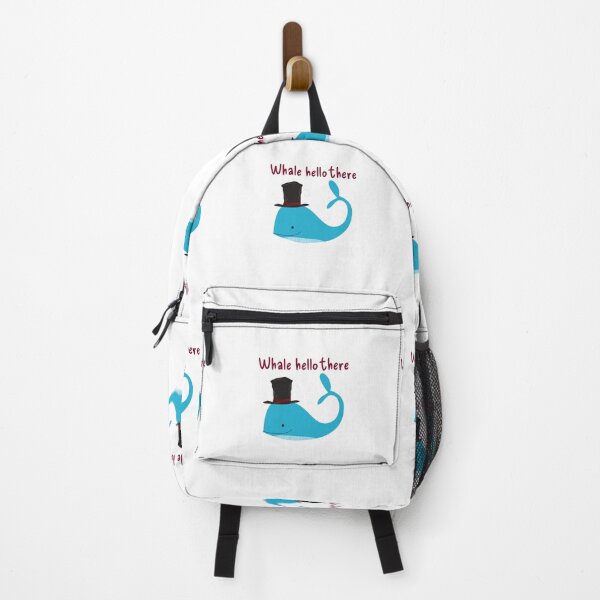 Item preview, Whale Hello There – Funny Ocean Pun Design designed and sold by KissellArt.